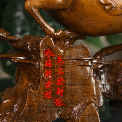 Smooth Success Galloping Wood Horse 43cm