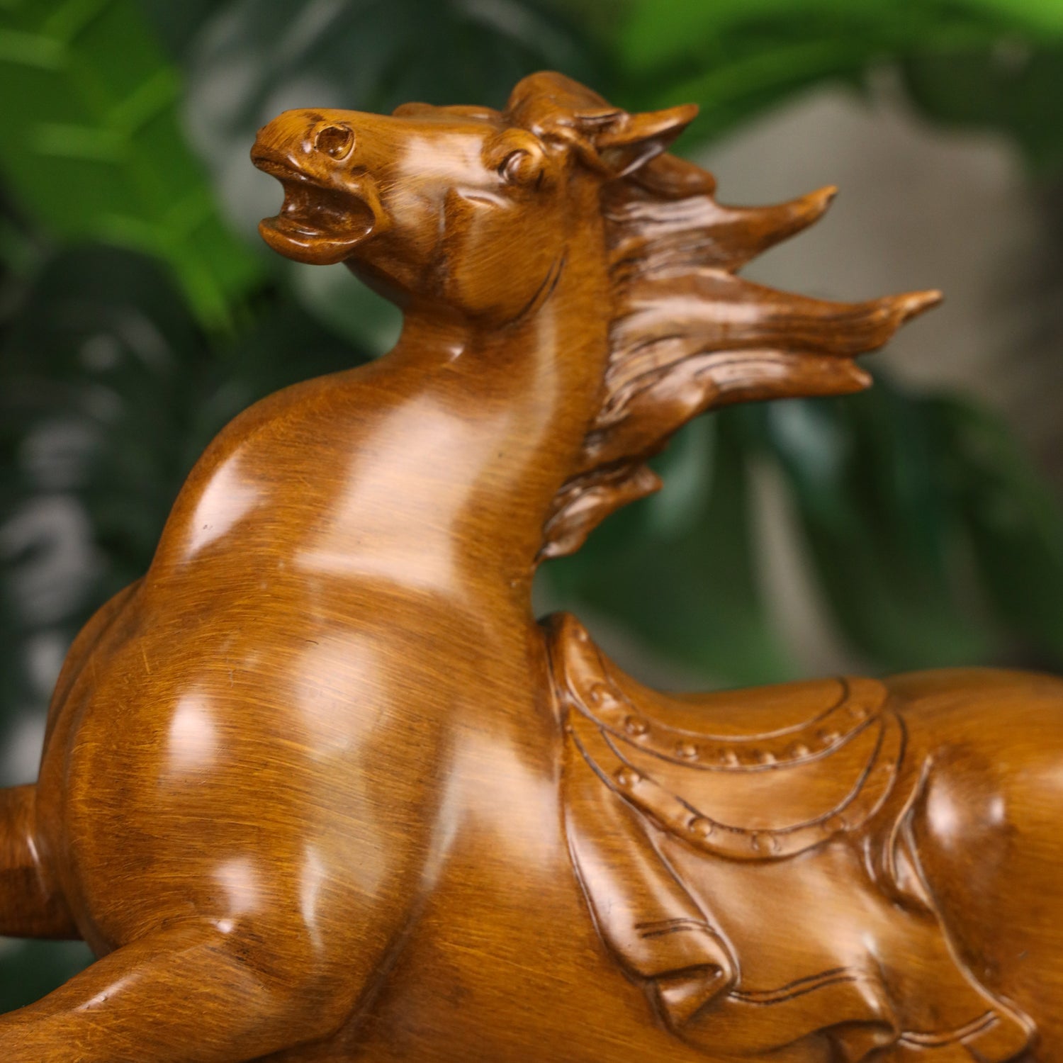 Smooth Success Galloping Wood Horse 43cm