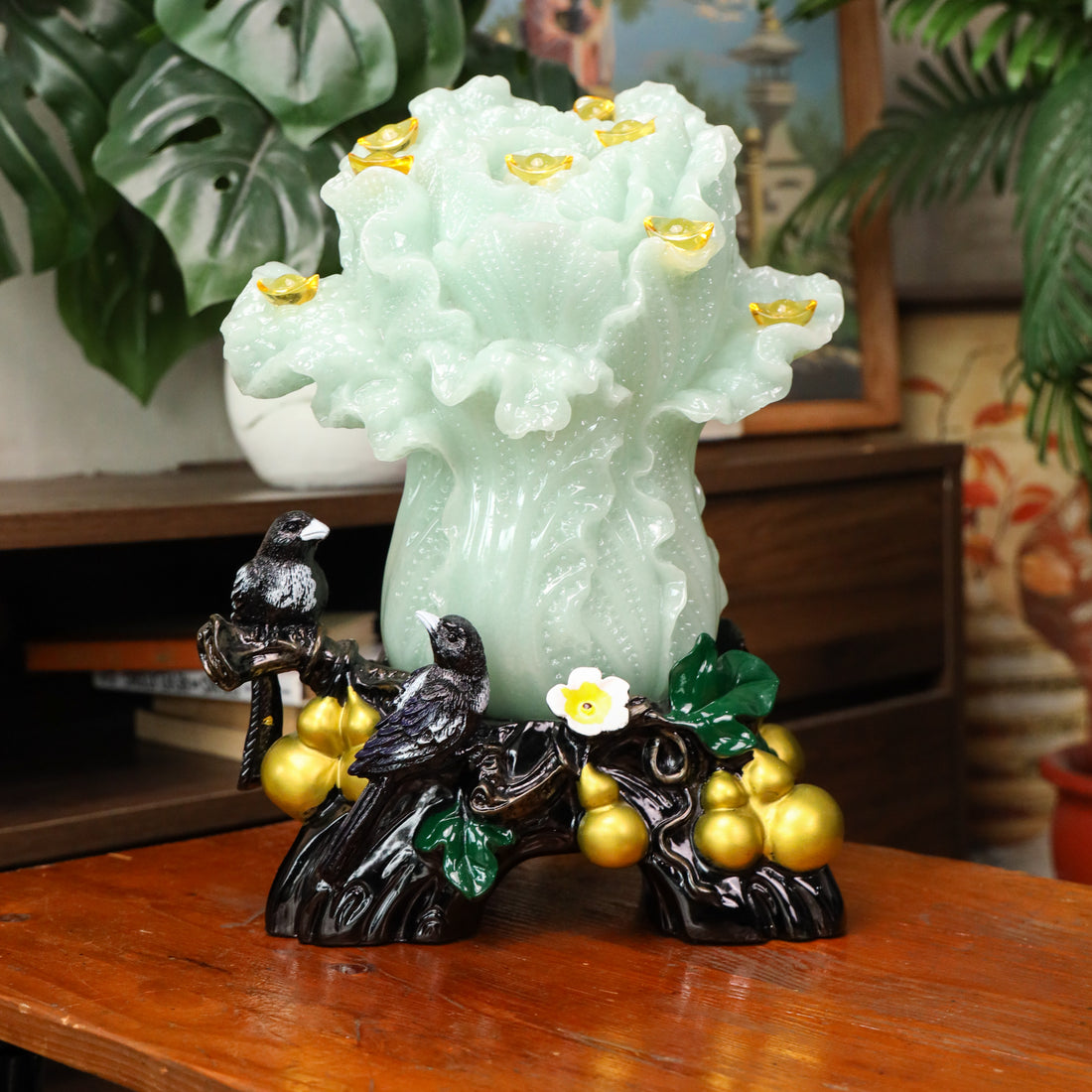 Jade Harvest Cabbage of Fortune 39cm