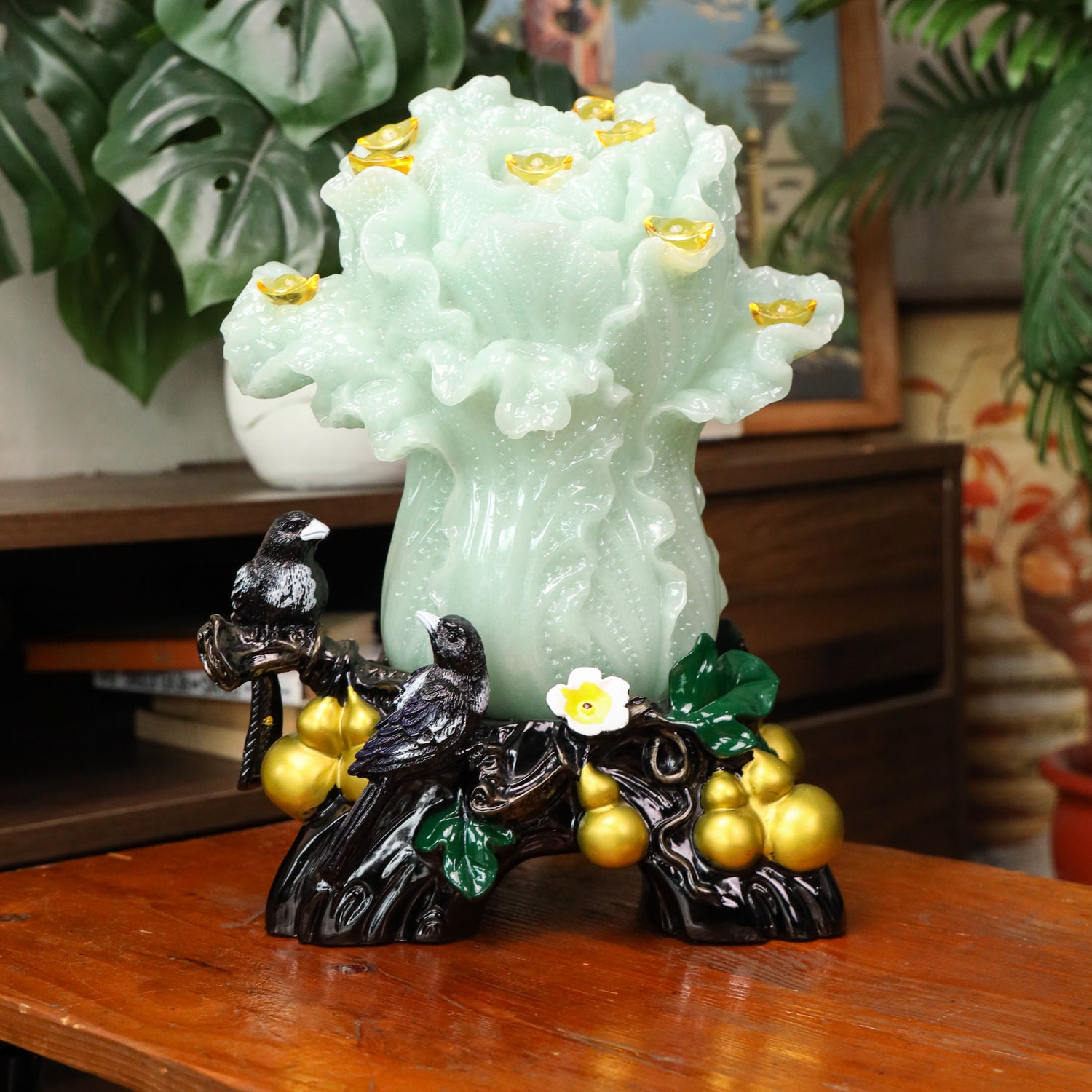 Jade Harvest Cabbage of Fortune 39cm