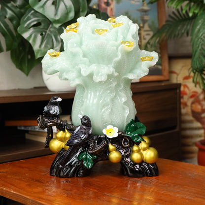 Jade Harvest Cabbage of Fortune 39cm