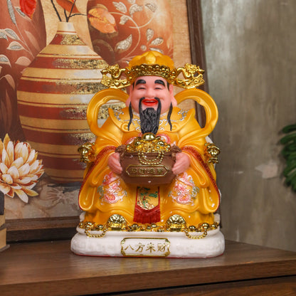 Bright Fortune God of Wealth Luck 30cm