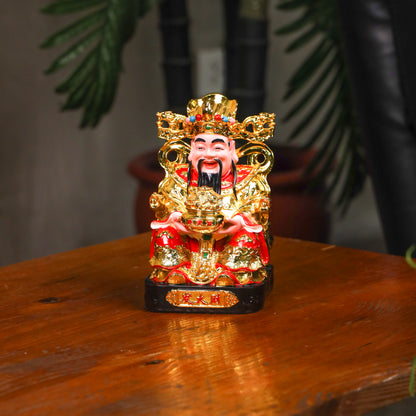 God of Golden Fortune Cai Shen 15cm