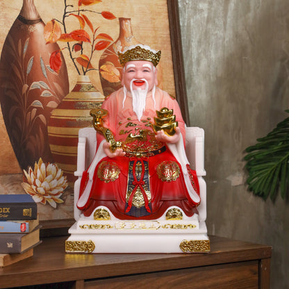 Red Tho Ti Kong for Powerful Blessings 40cm