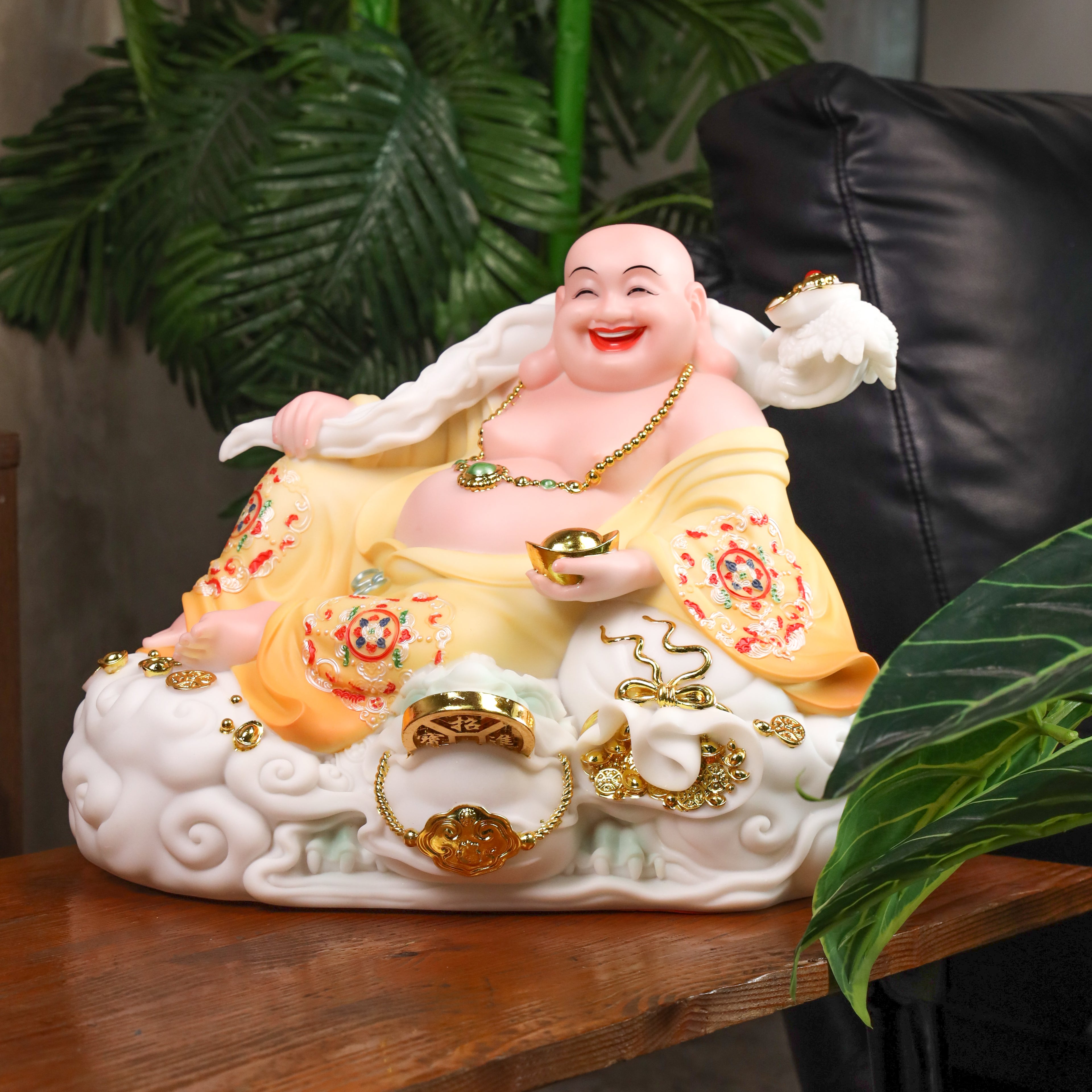 Colorful Prosperity Laughing Buddha 39cm