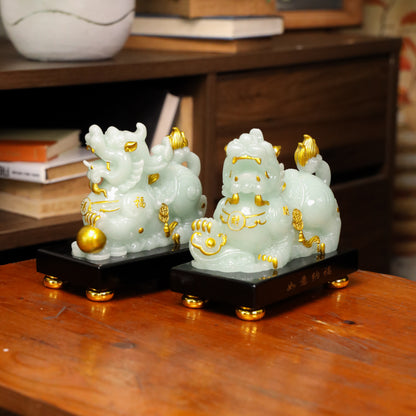 Jade Pi Yaos of Endless Blessings 16cm