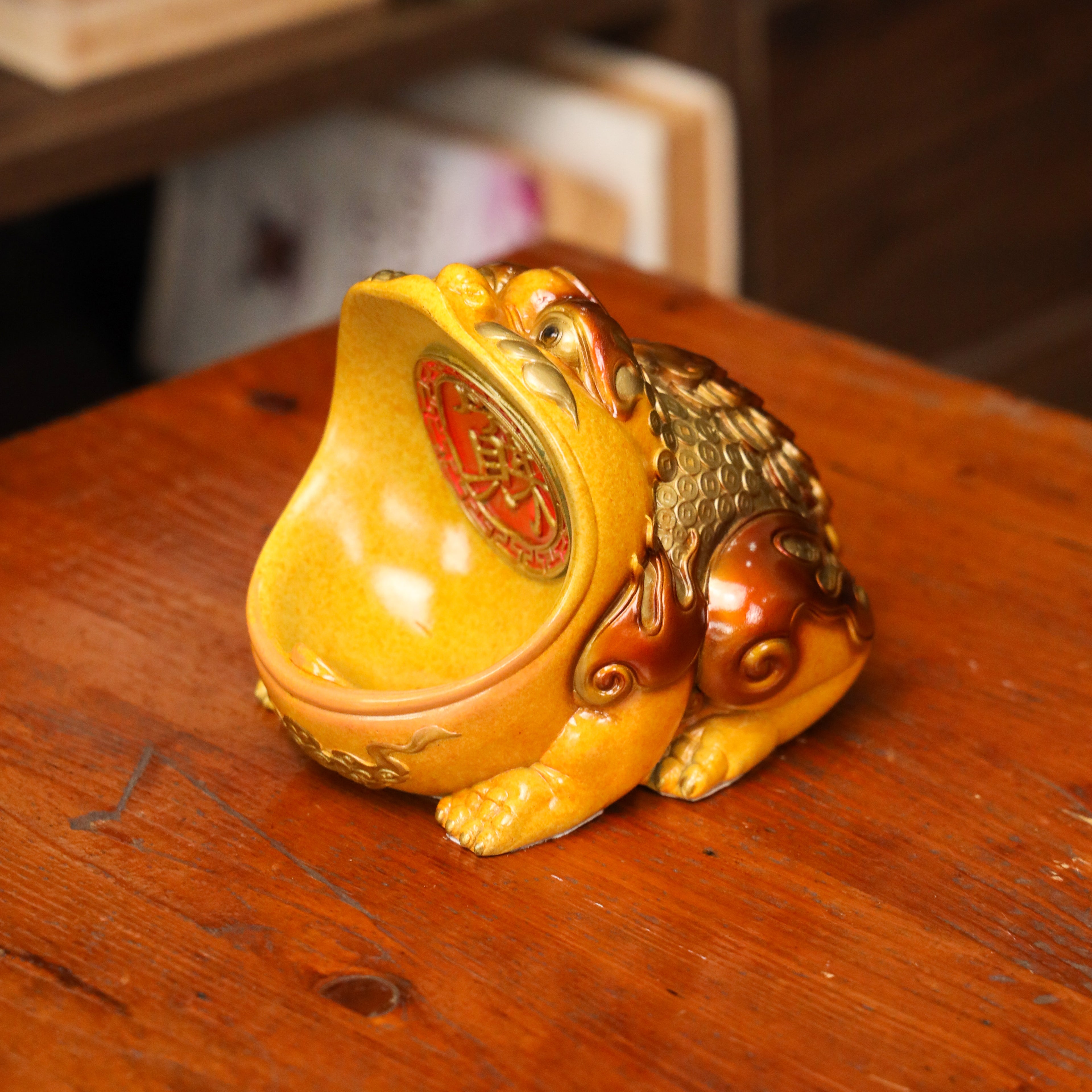 The Coin Eater - Hungry Money Frog 15cm