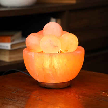 Healing Light Bowl Himalayan Salt Lamp 17cm