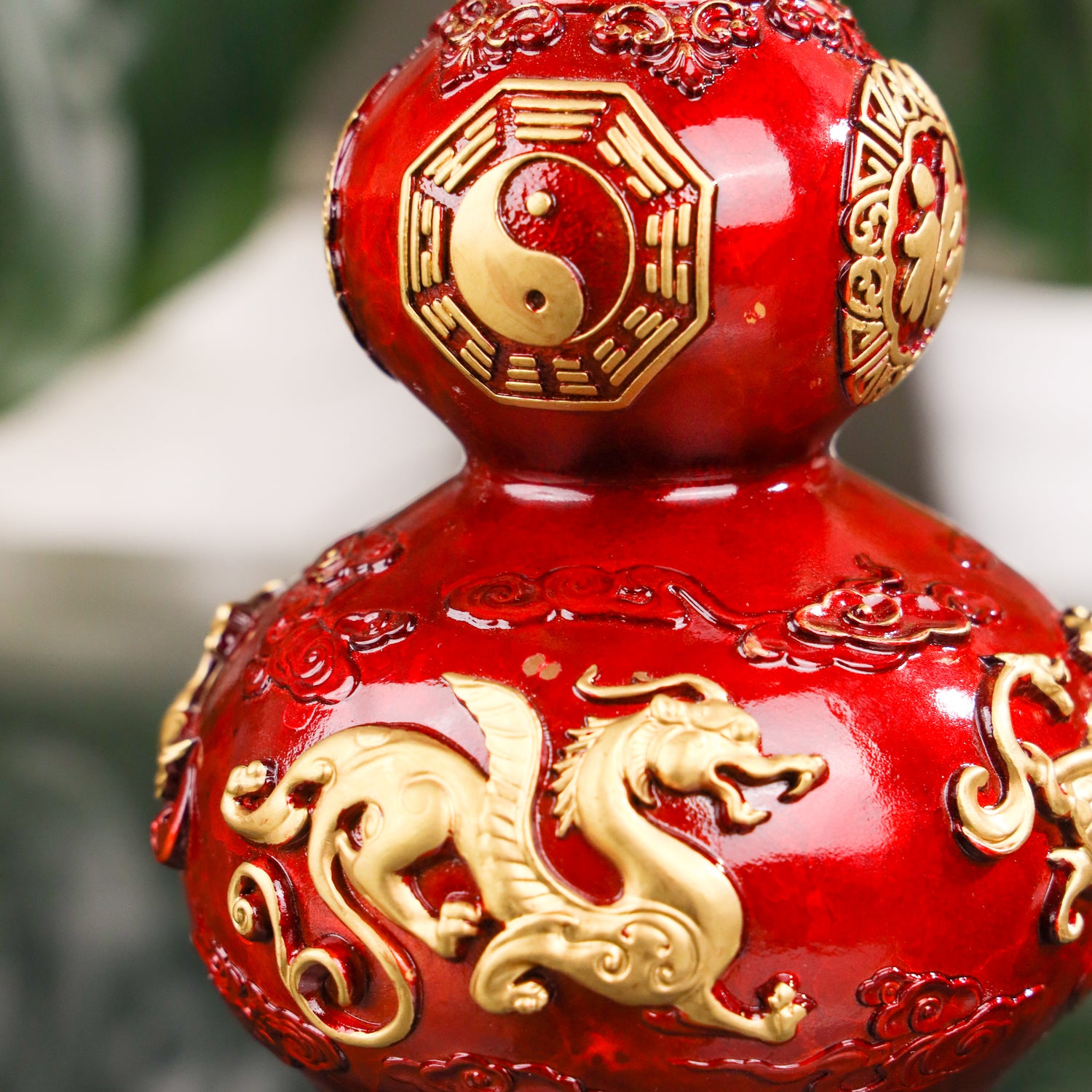 Powerful Life Force - Crimson Wu Lou 24cm