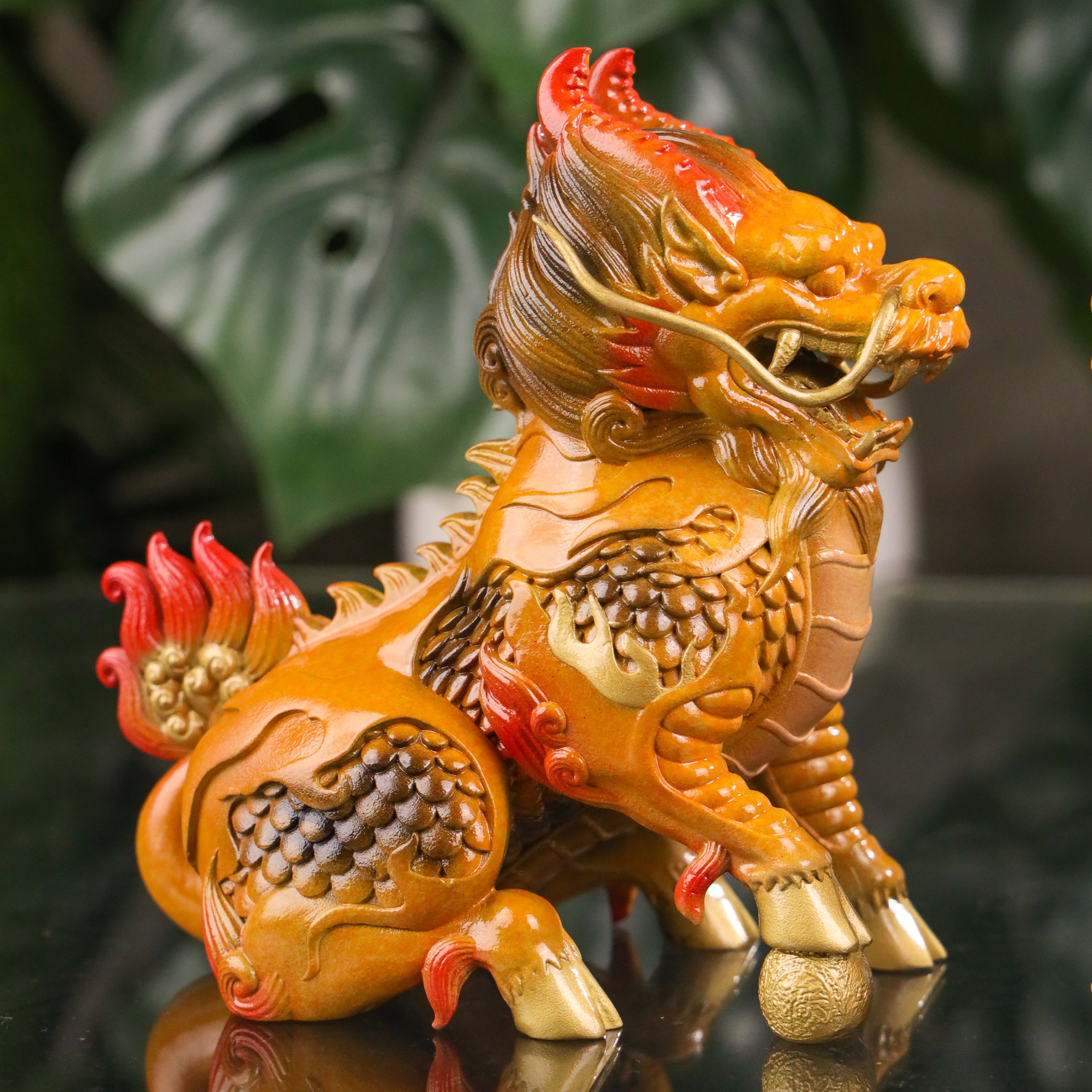 The Guardians of Virtue - Noble Qilin Pair 20cm