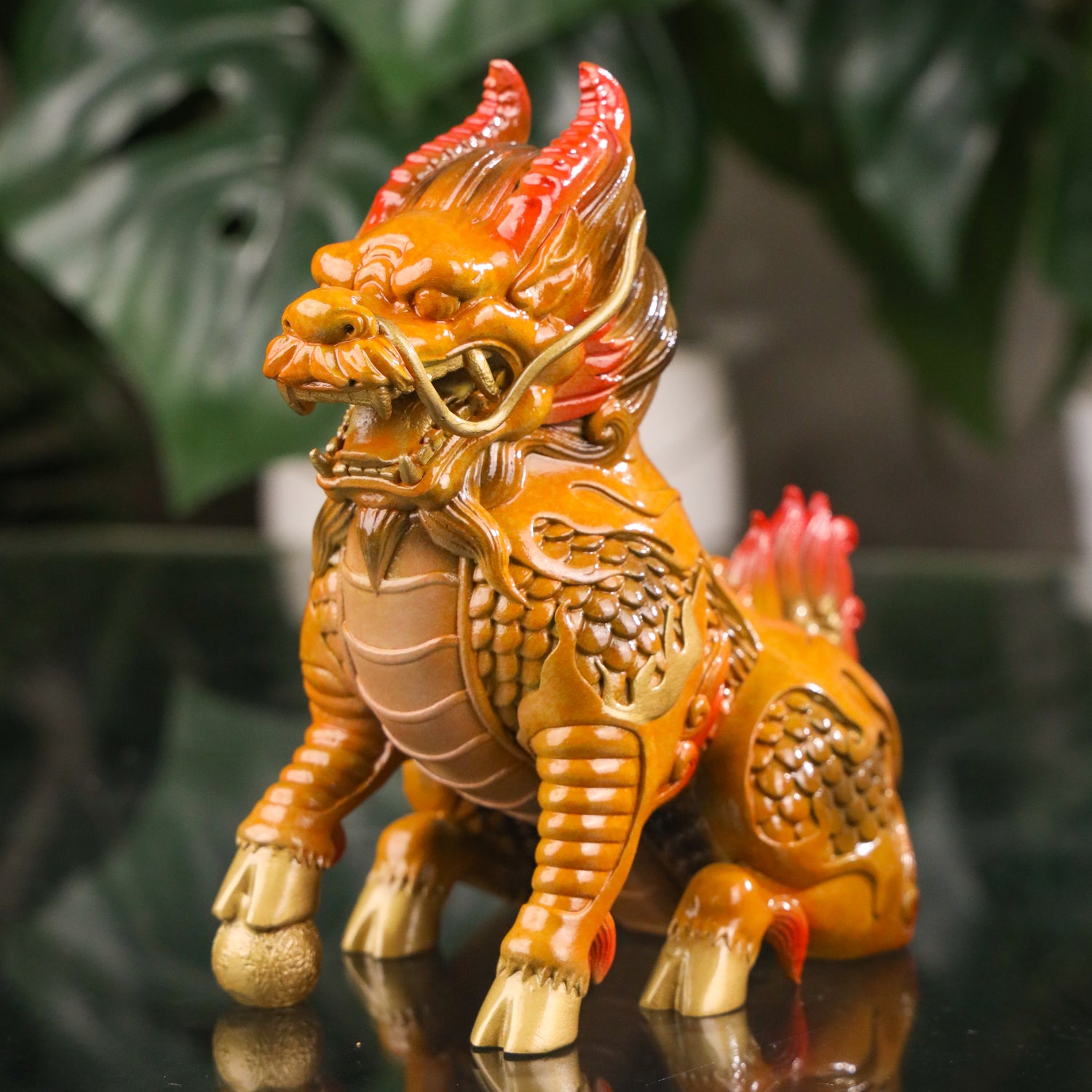 The Guardians of Virtue - Noble Qilin Pair 20cm