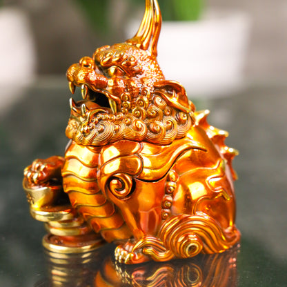 Ancient Wealth Eating Beast - Pi Yao 15cm
