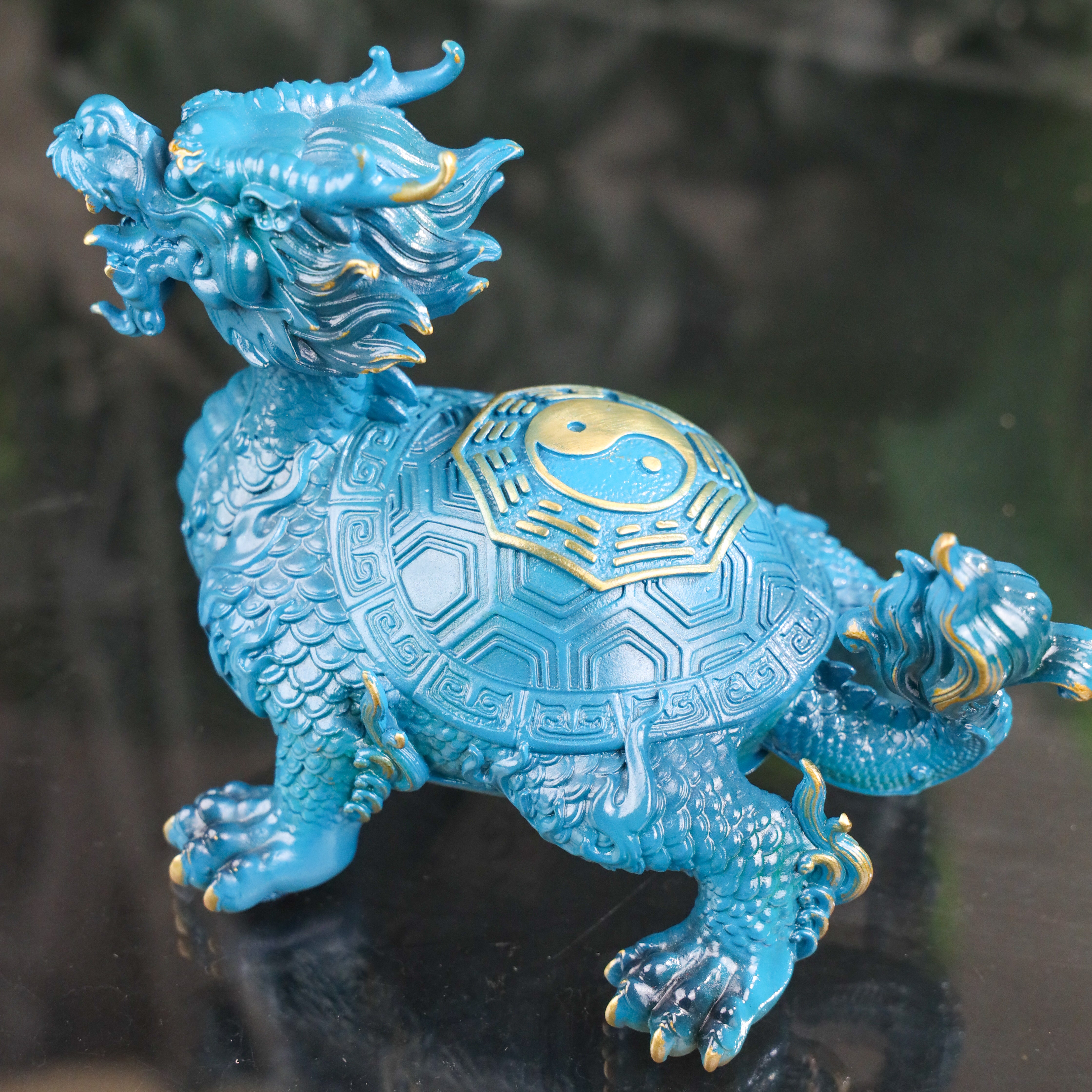 Admiral of the Sea - Azure Dragon Turtle 18cm - Feng Shui Charms