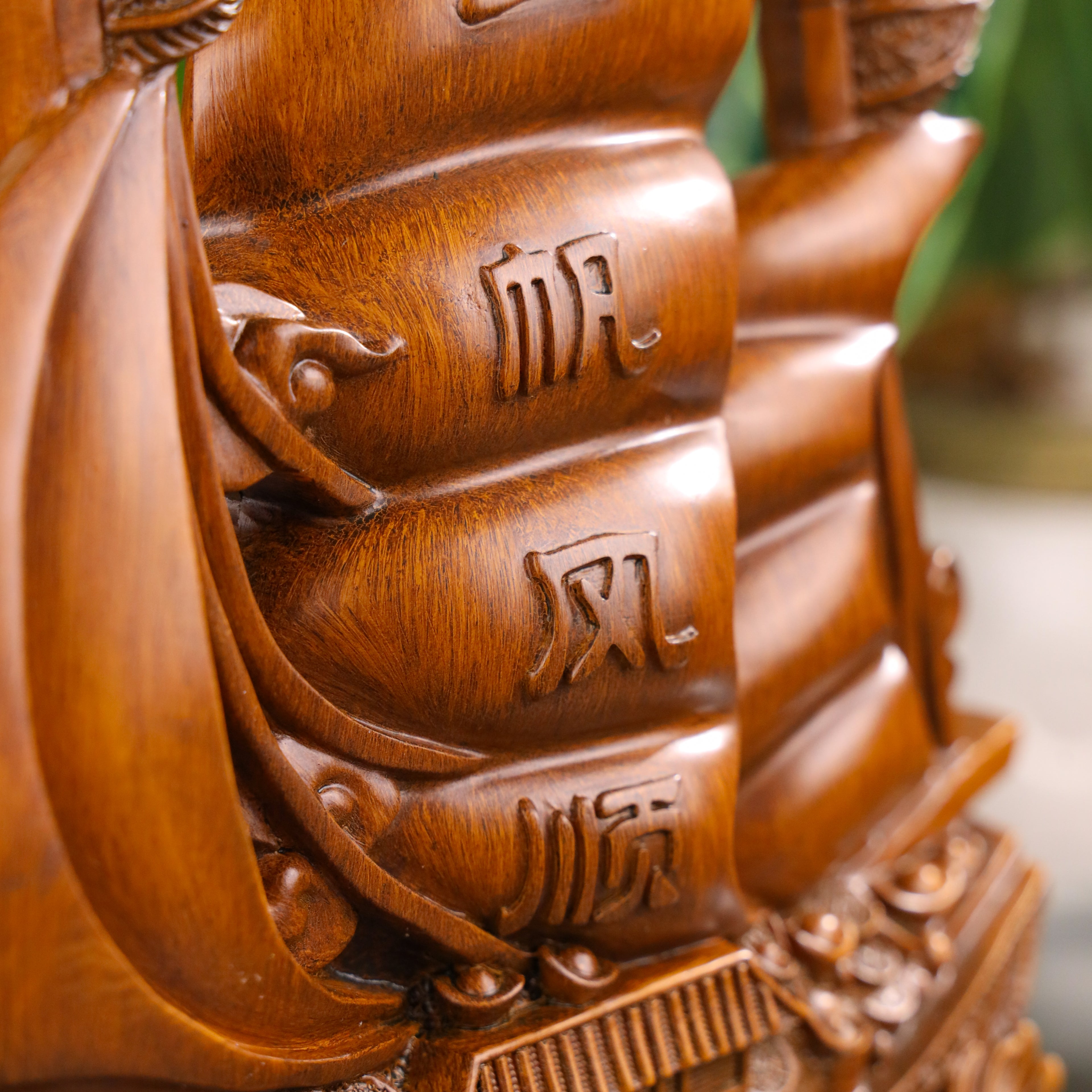 Wooden Ship of Boundless Prosperity 40cm