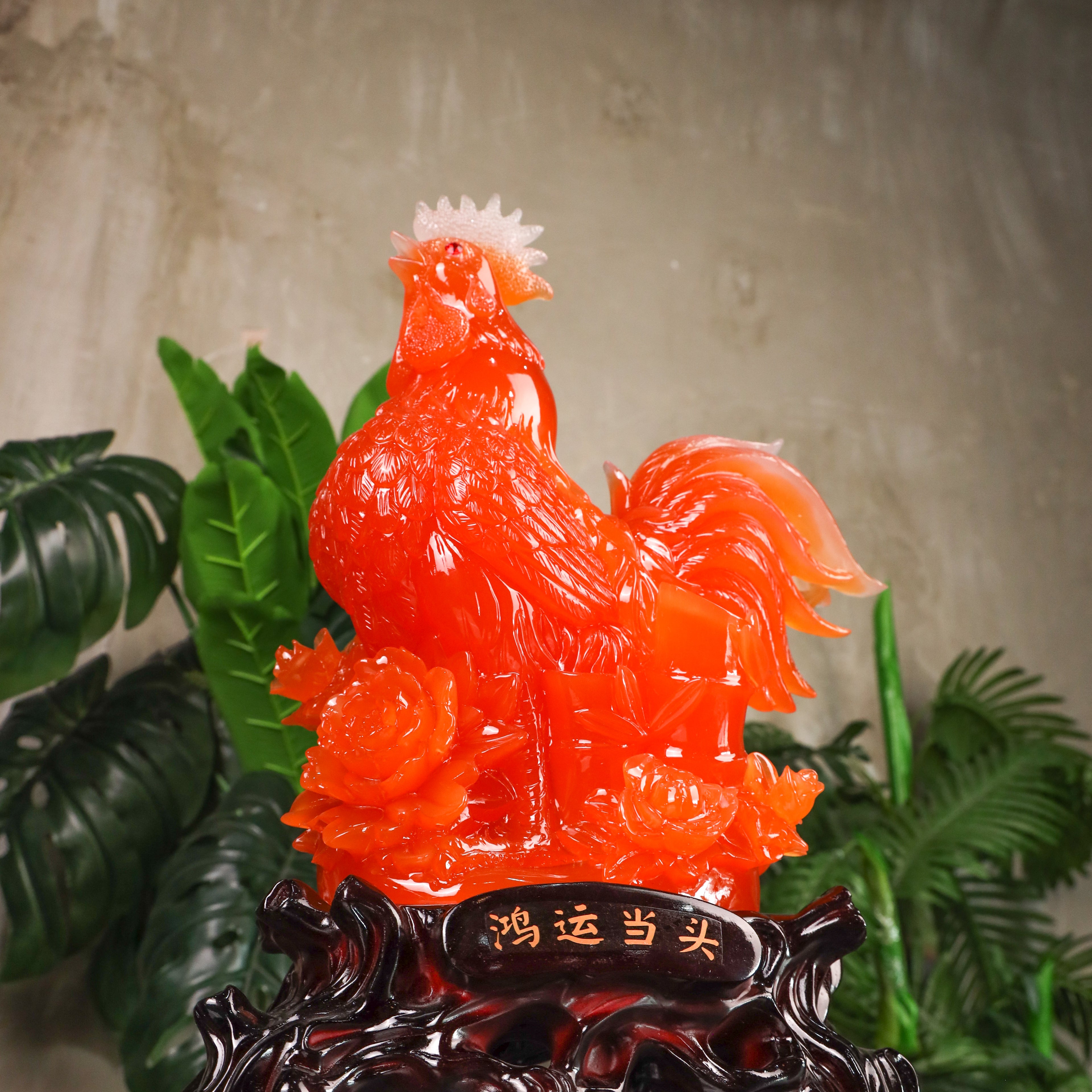 Red Rooster of Success and Protection 42cm