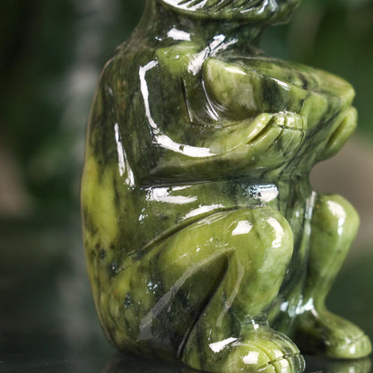 Jade Zodiac Monkey for Clever Ideas 14cm