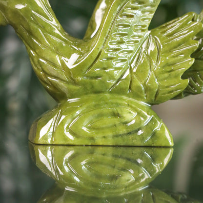Jade Phoenix of Rising Grace 25cm
