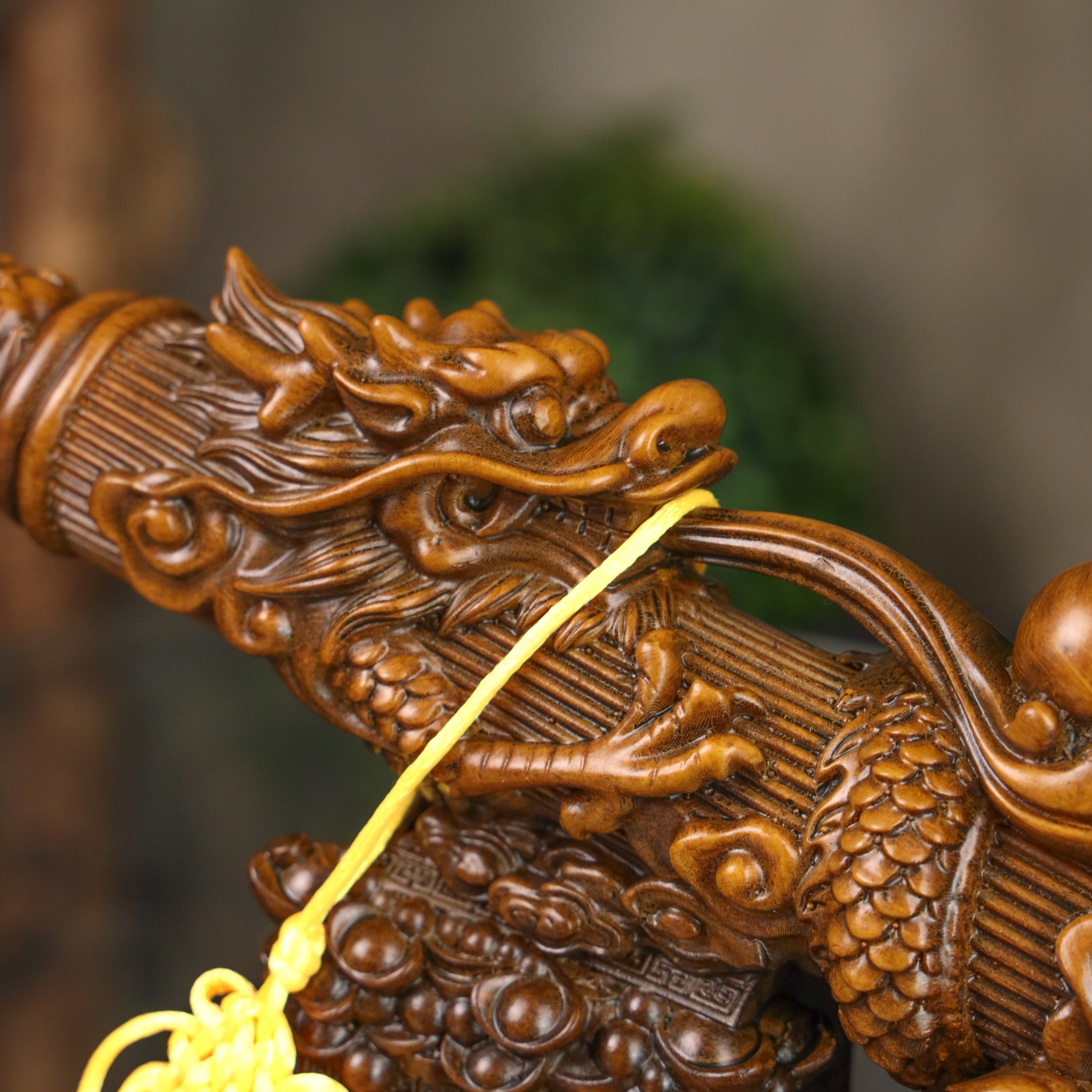 Wood Calligraphy Brush of Achievement 31cm