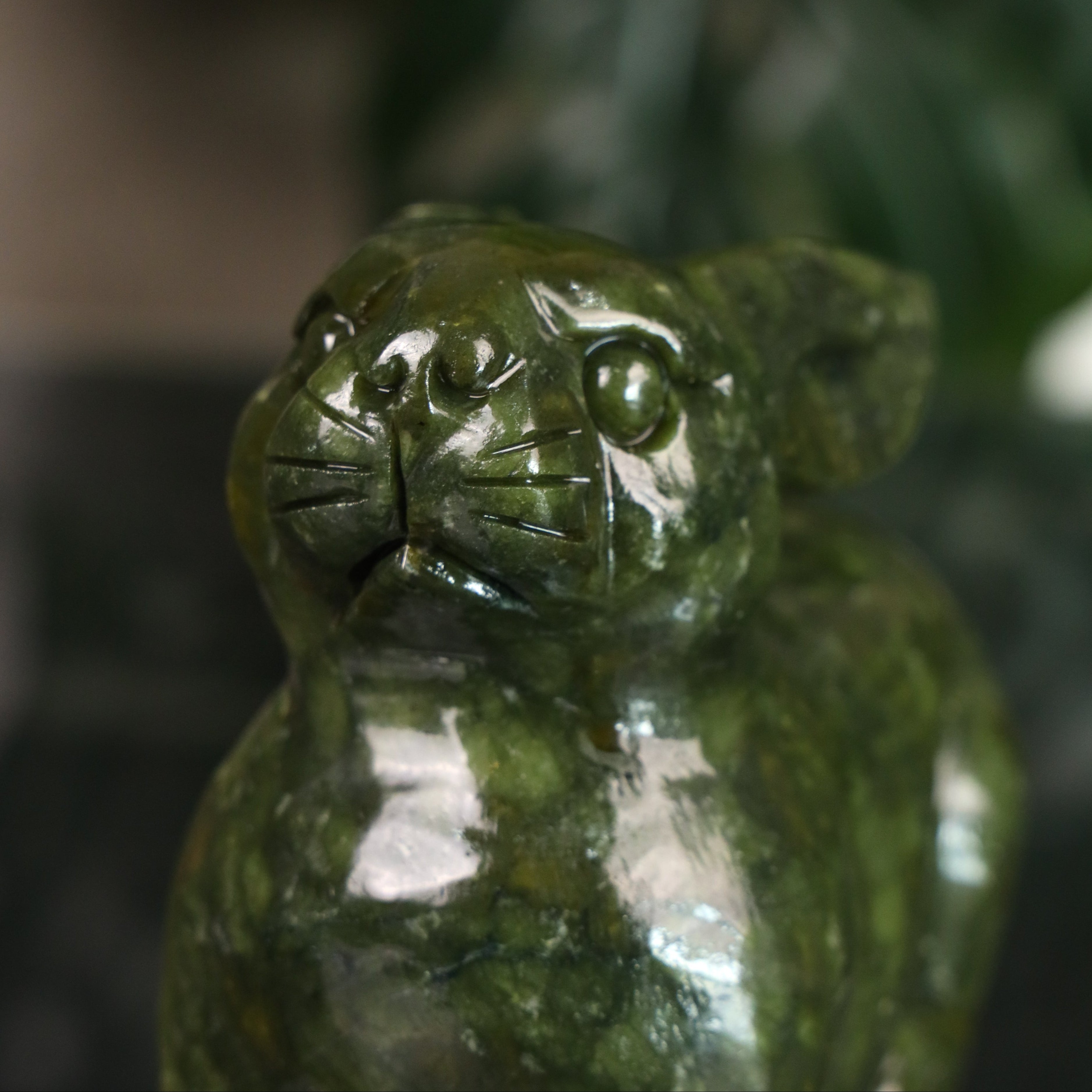 Jade Zodiac Rabbit for Helpful Kindness 14cm
