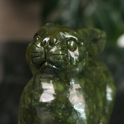 Jade Zodiac Rabbit for Helpful Kindness 14cm