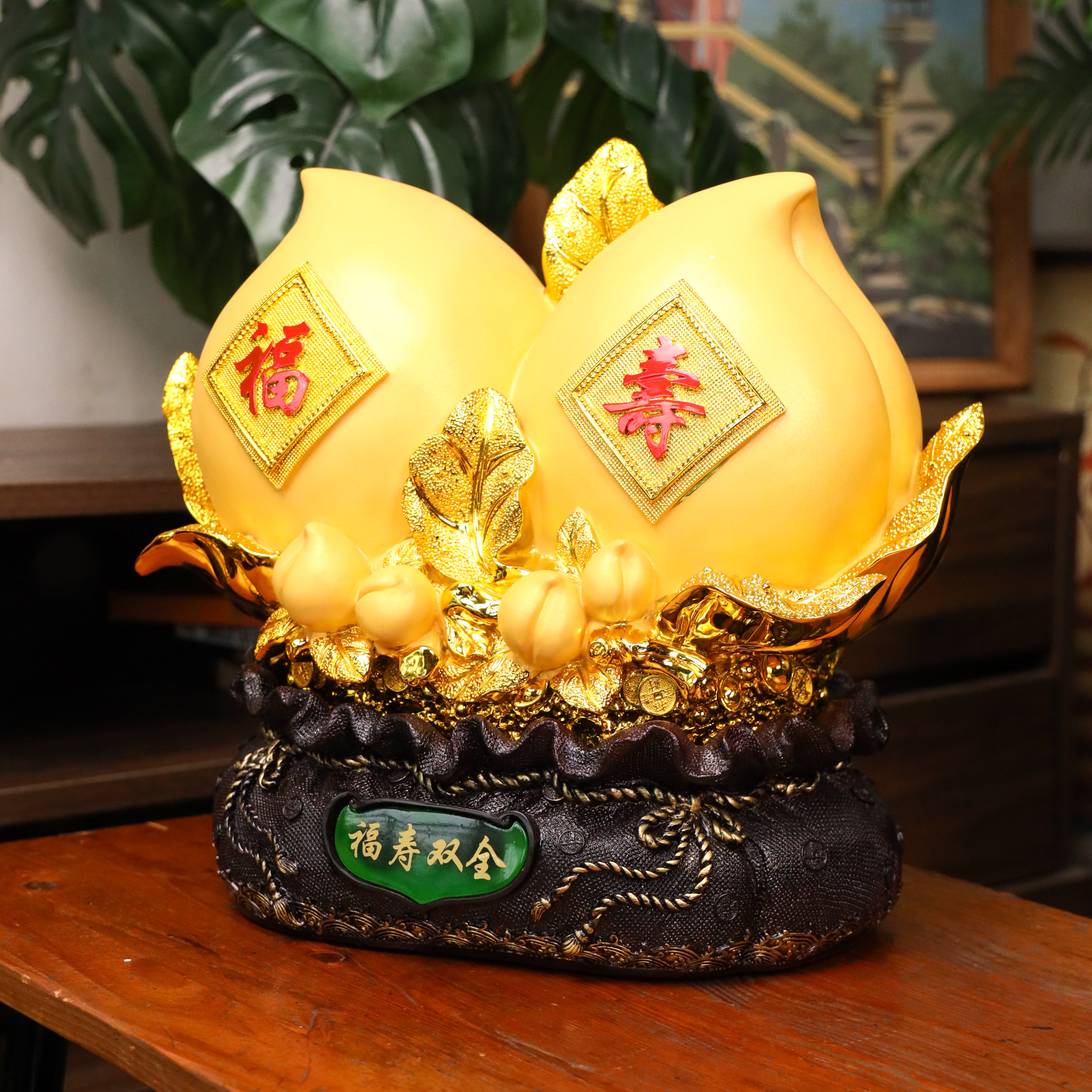 Super Peaches of Health and Abundance 42cm