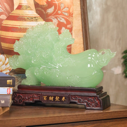 Chinese Wealth Cabbage of Easy Fortune 35cm