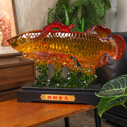 King Arowana of Grand Wealth Overflow 75cm