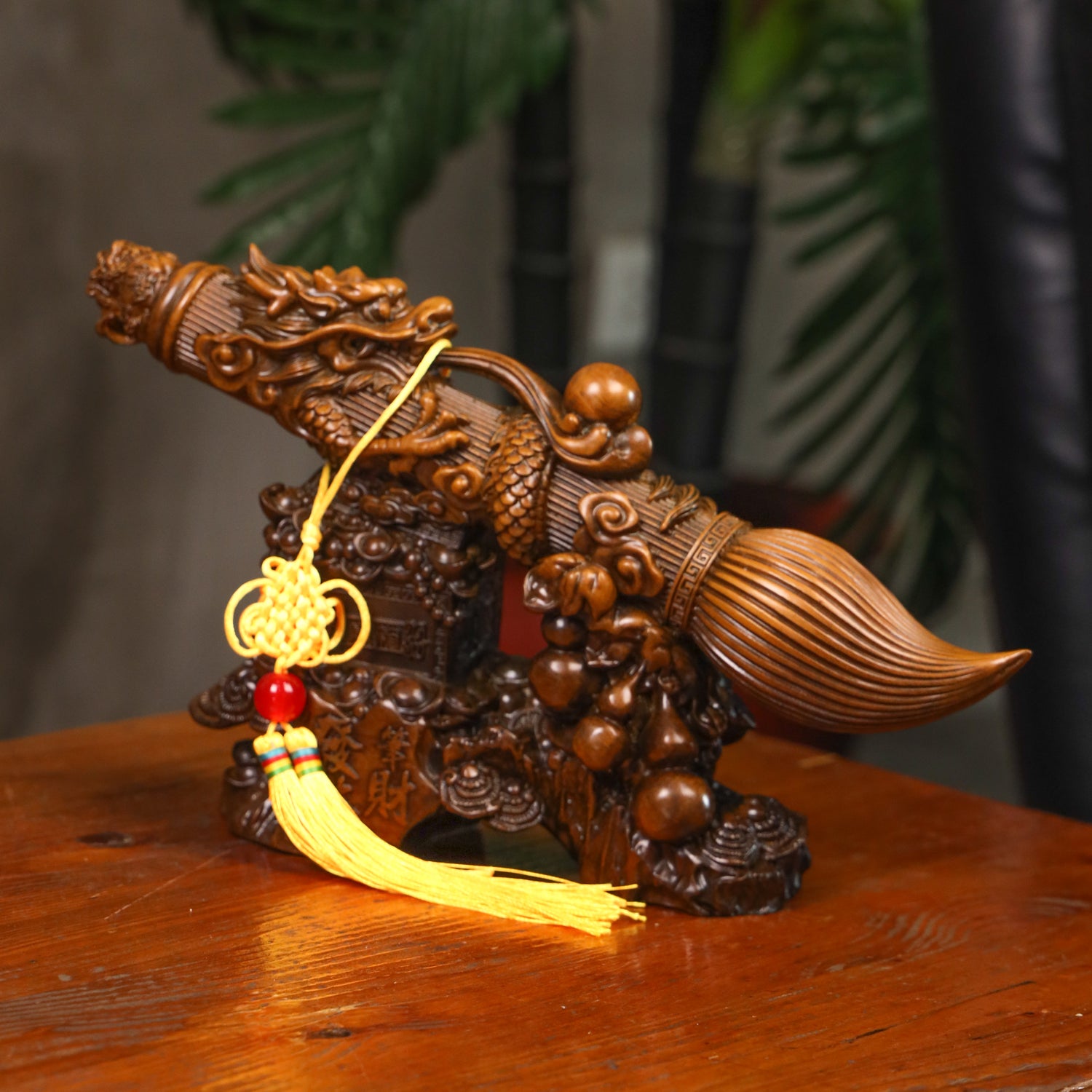 Wood Calligraphy Brush of Achievement 31cm