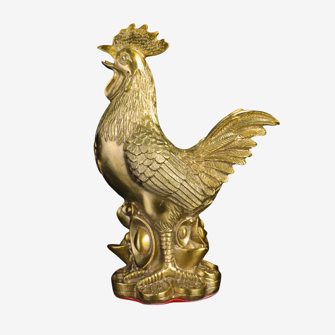 Brass Rooster of Recognition and Diligence 18cm