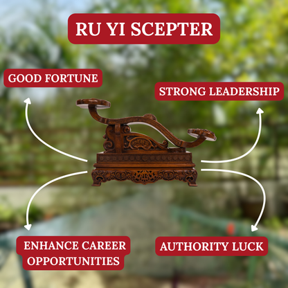 Refined Wood Ru Yi of Professional Power 43cm