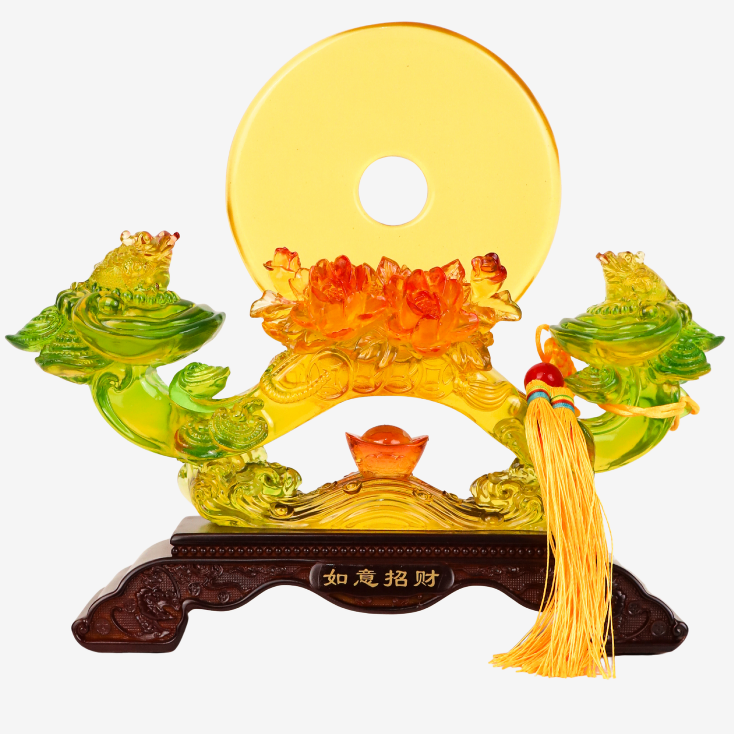 Green Ru Yi of Flowing Success 27cm