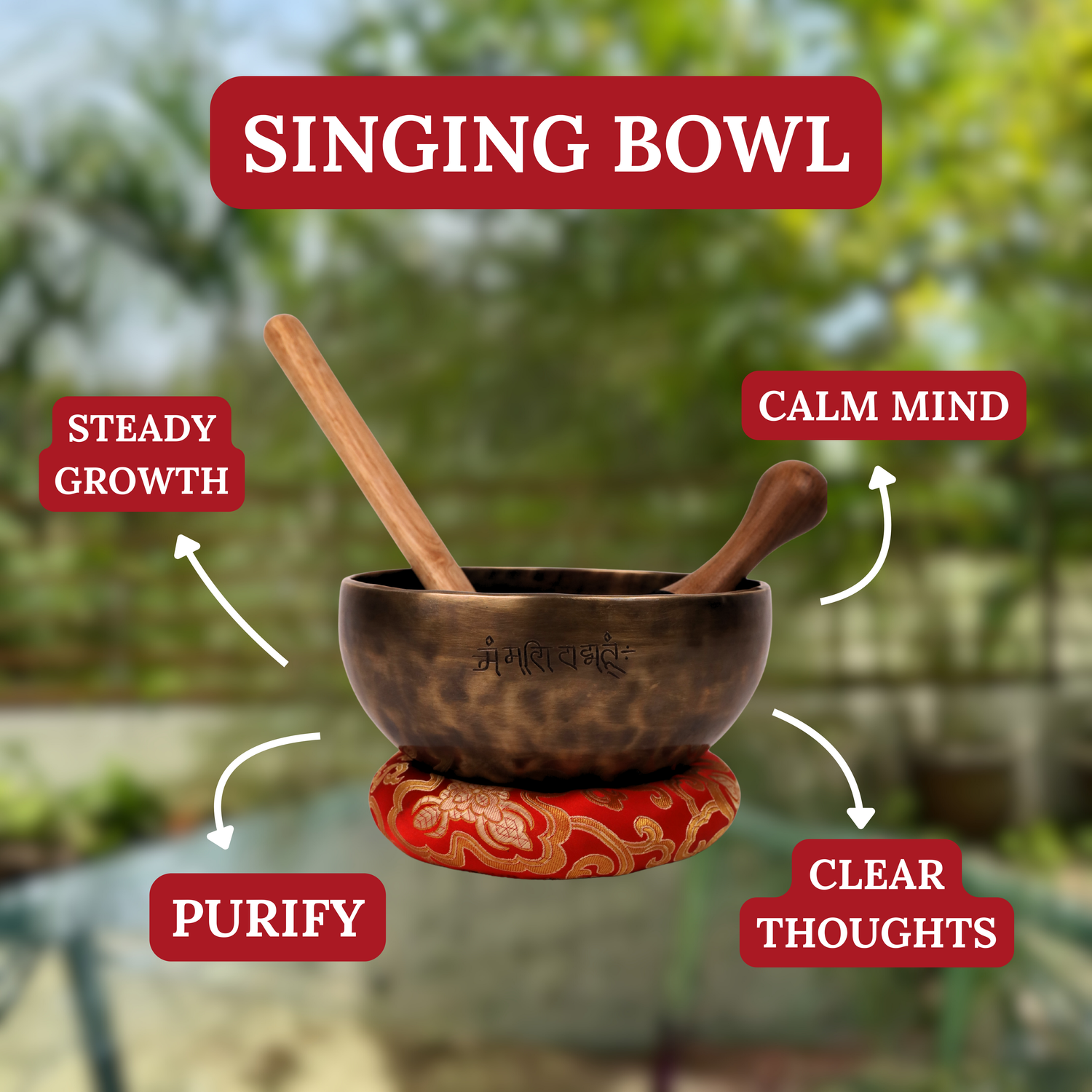 The Sacred Healer - Nepalese Singing Bowl 20cm