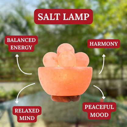 Healing Light Bowl Himalayan Salt Lamp 17cm