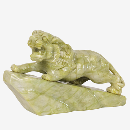 Light Jade Tiger of Dominance 30cm