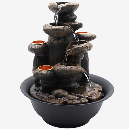Endless Pour of Good Fortune Fountain 28cm