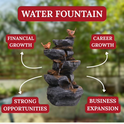 Peak of Prosperity Water Fountain 68cm