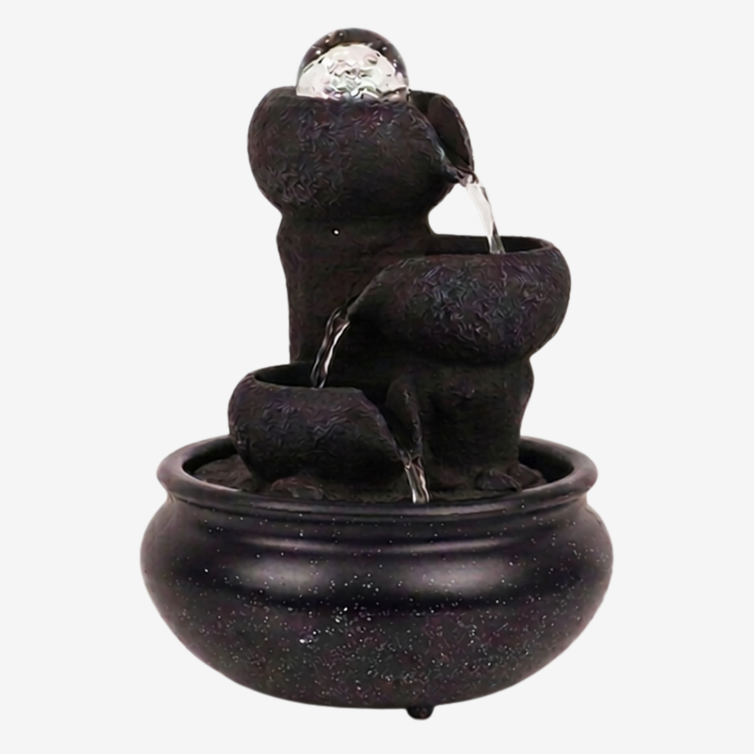 Little Pots of Fortune Fountain 23cm