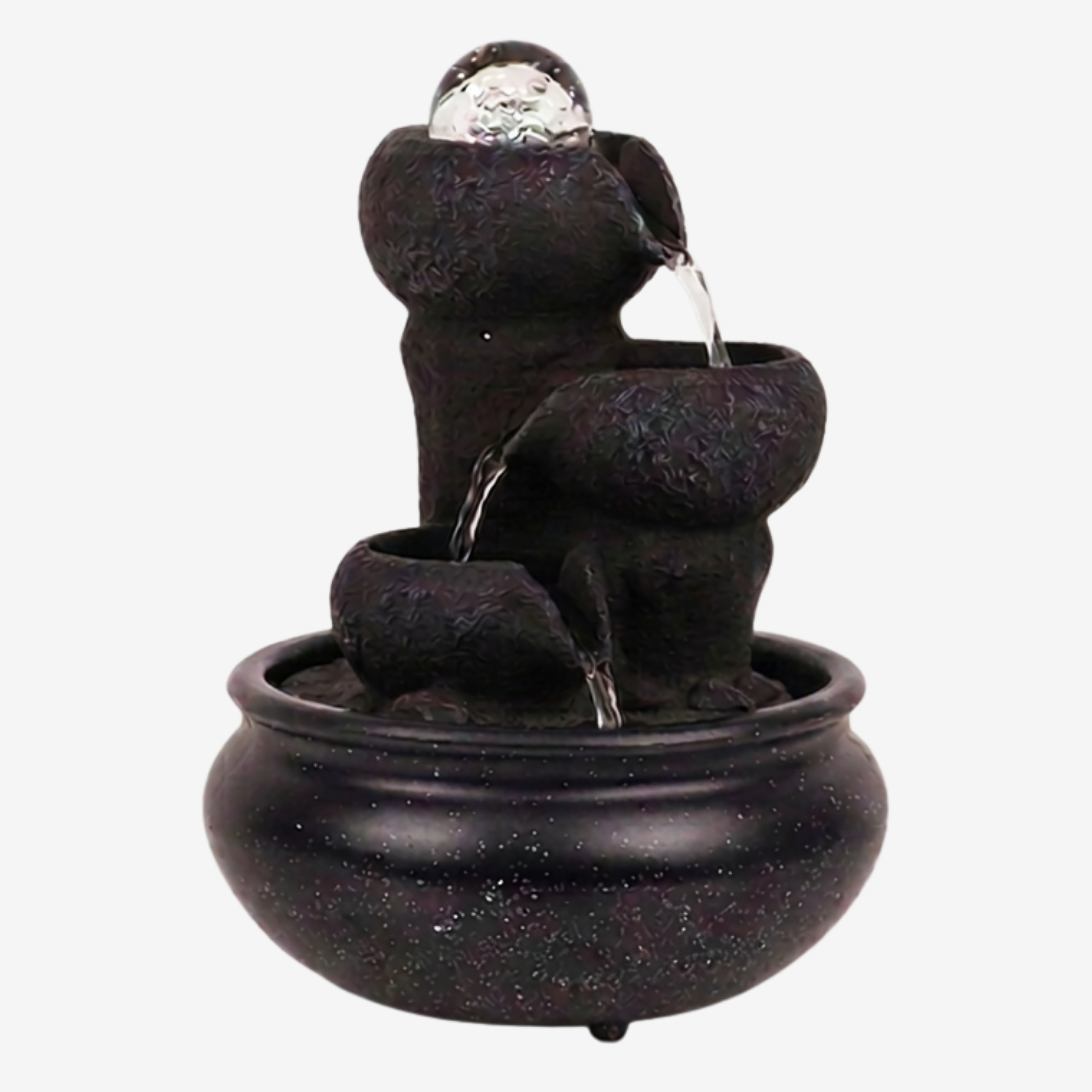 Little Pots of Fortune Fountain 23cm