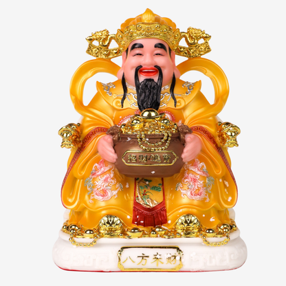 Bright Fortune God of Wealth Luck 30cm