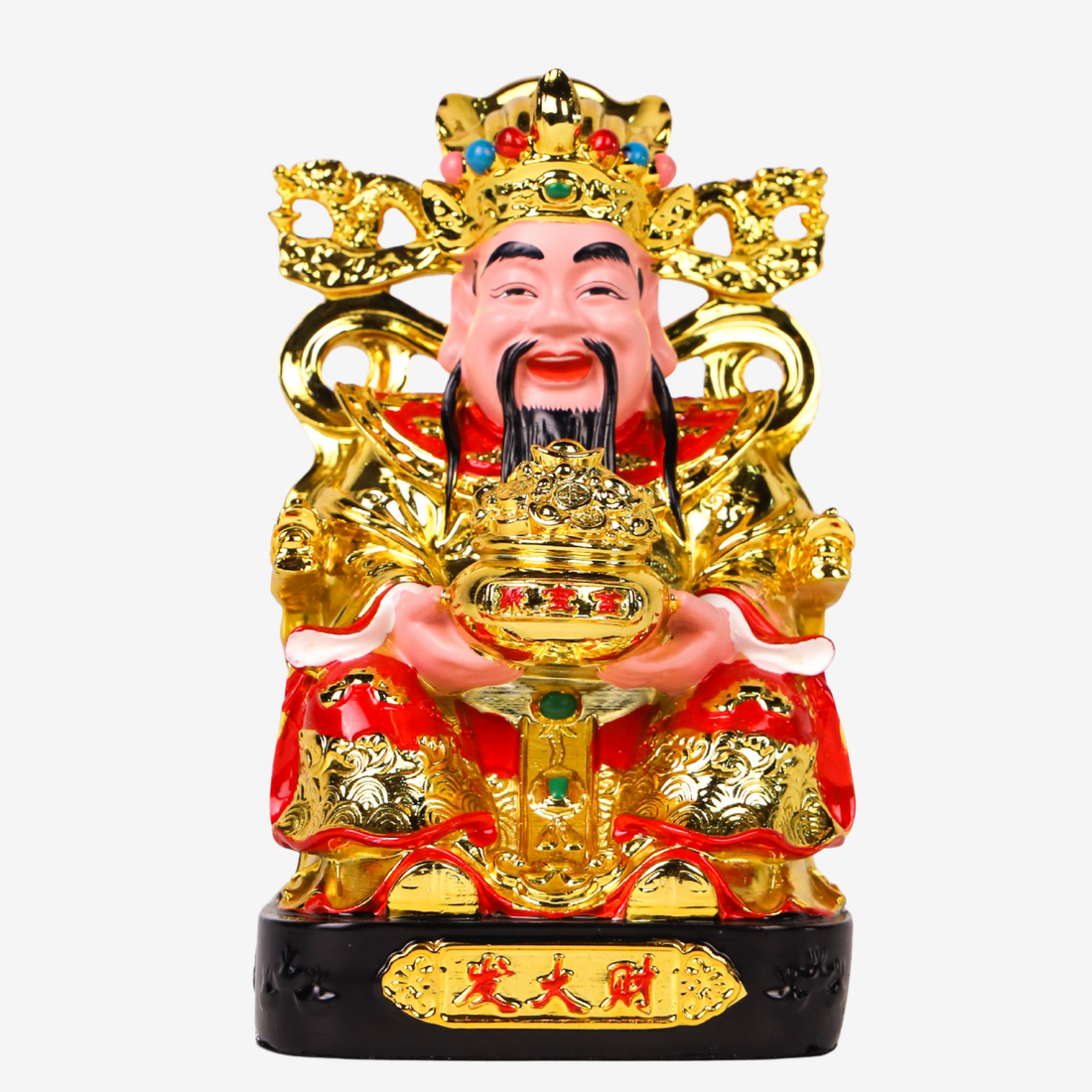 God of Golden Fortune Cai Shen 15cm