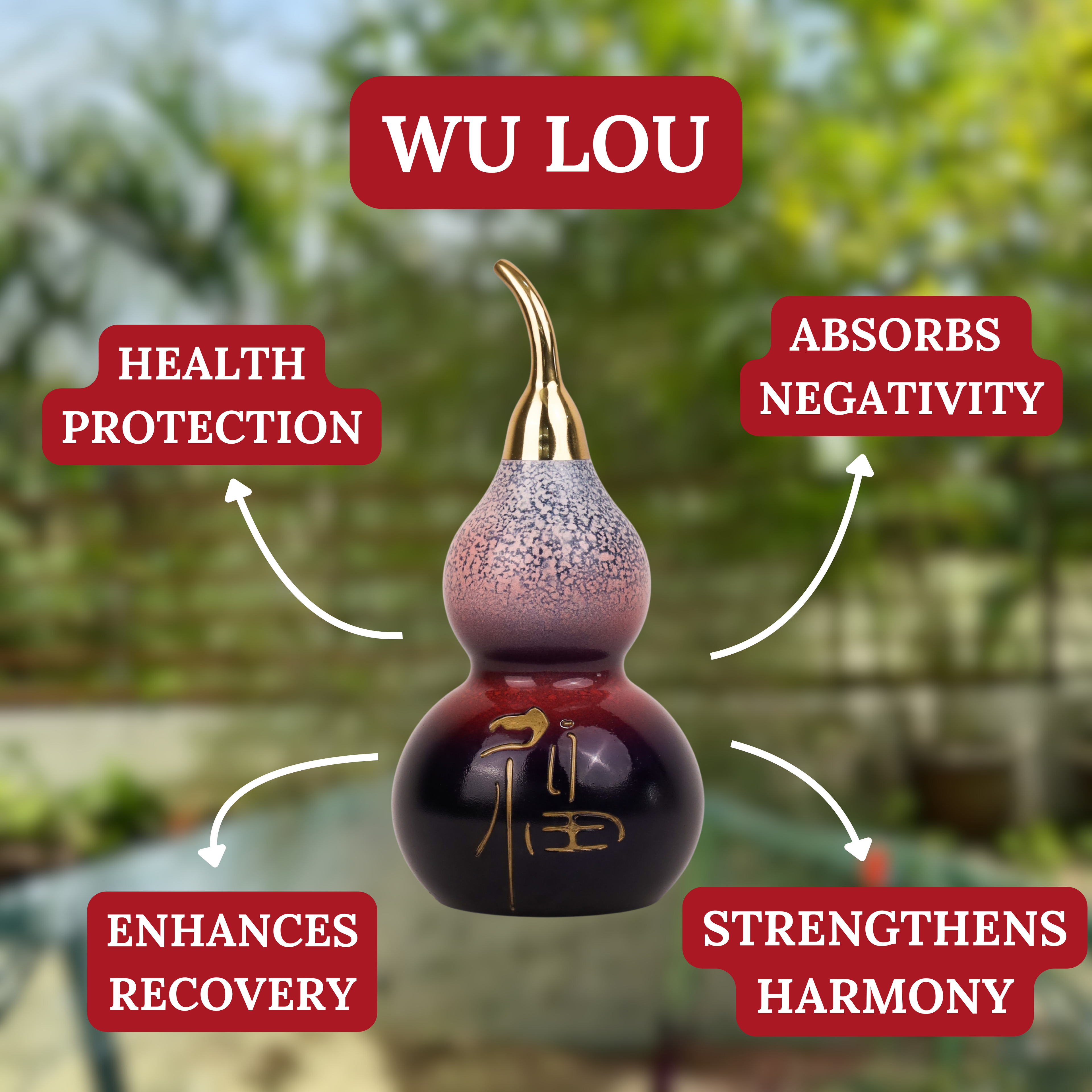 Elixir of Eternal Health - Purple Wu Lou 20cm
