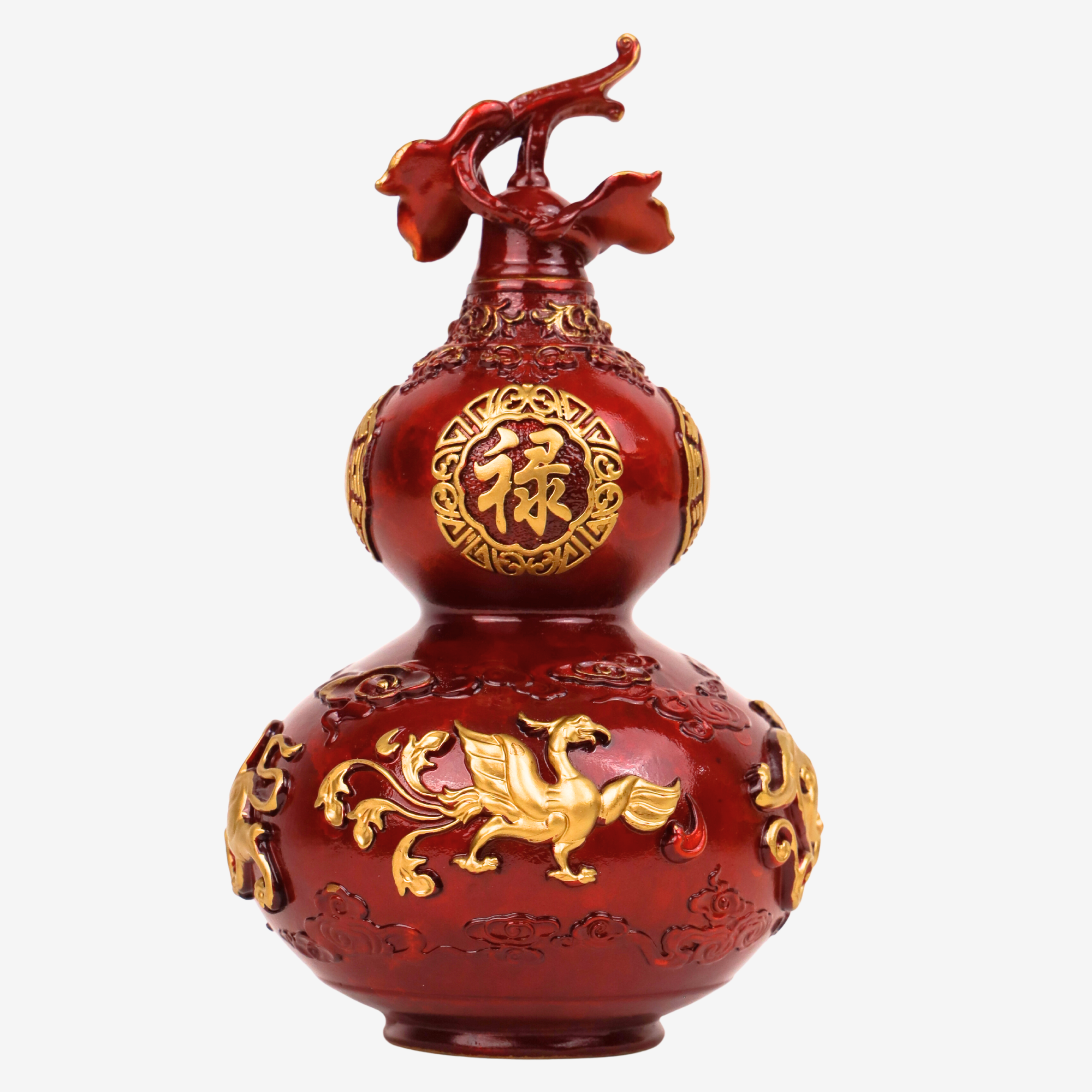 Powerful Life Force - Crimson Wu Lou 24cm