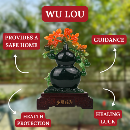 Standing Wu Lou of Lasting Health 27cm