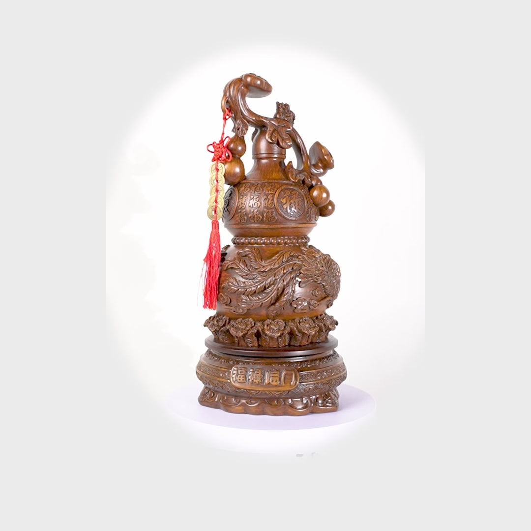 Symbols of the Dragon-Phoenix Wu Lou 46cm
