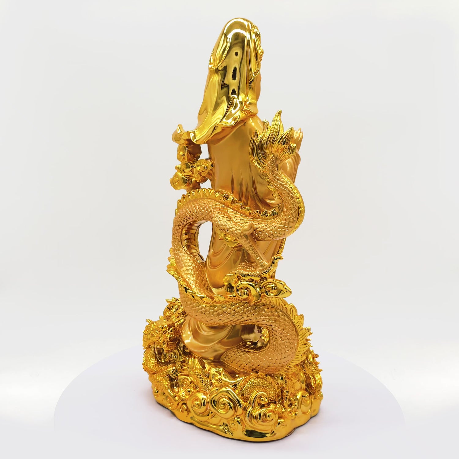 Empress of Protection Golden Guan Yin 44cm