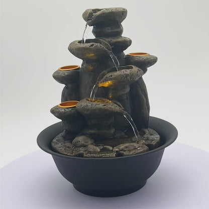 Endless Pour of Good Fortune Fountain 28cm