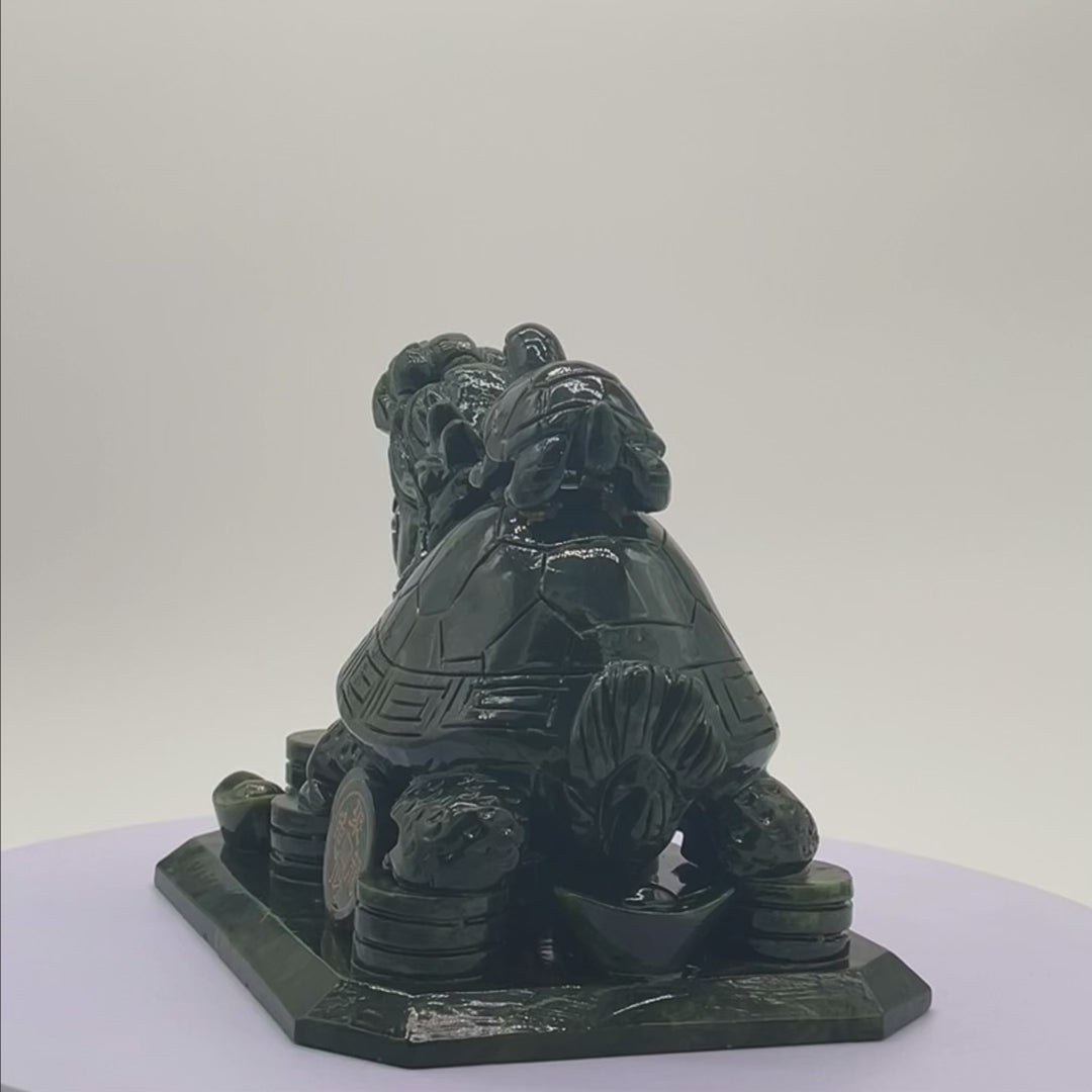 Ancestral Dragon Turtle of Long Success 23cm