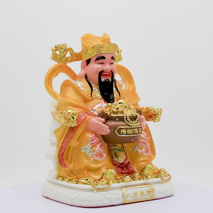 Bright Fortune God of Wealth Luck 30cm