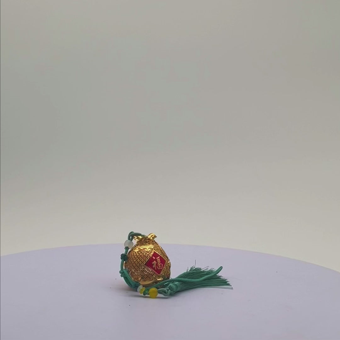 Golden Reserve of Daily Abundance Brass 5cm