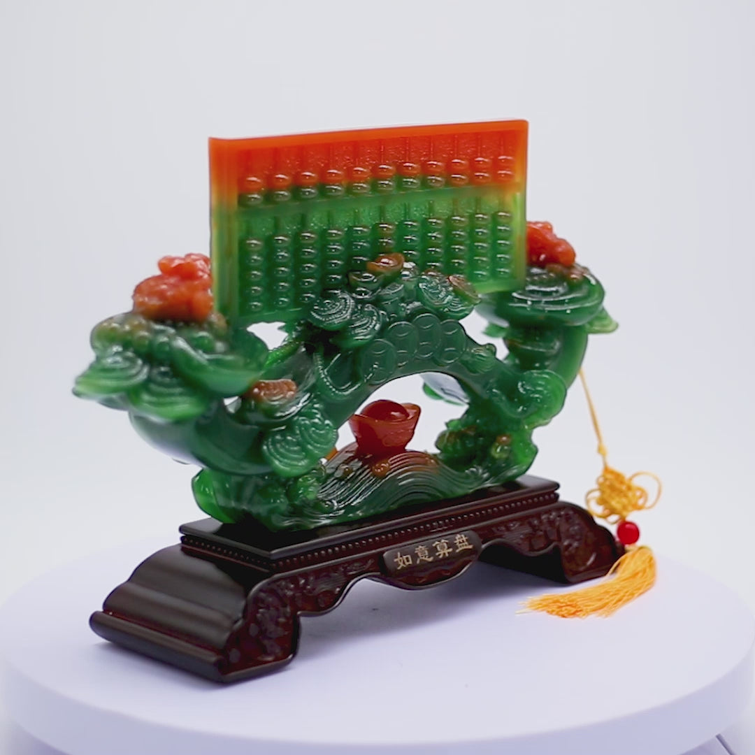 Wise Money Decisions Ru Yi &amp; Abacus 36cm